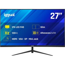 IGGUAL ML27SDP 27" monitor Full HD 120Hz black