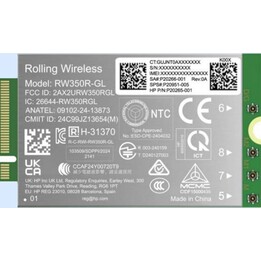 Módulo de modem celular HP B8BD3AA 4G LTE Advanced Pro M.2 WWAN