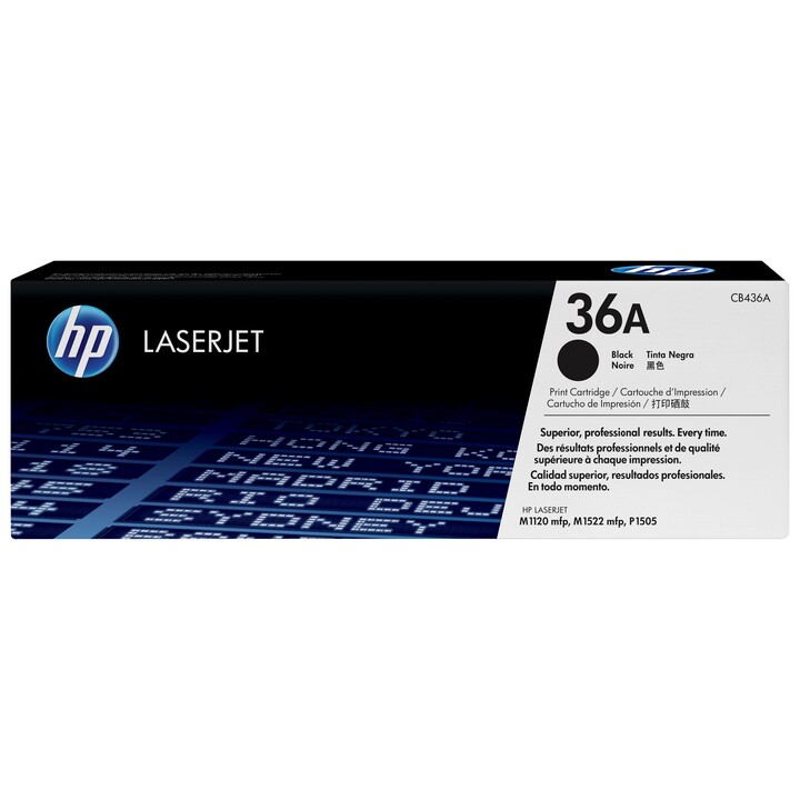 Toner Hp 36A Preto P1505 M1120 M1522 2000 Pag
