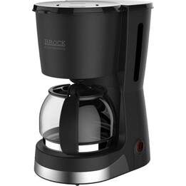 Brock CM 1501 SS Coffe Maker Capacity 1,5L 915-1080W, Black