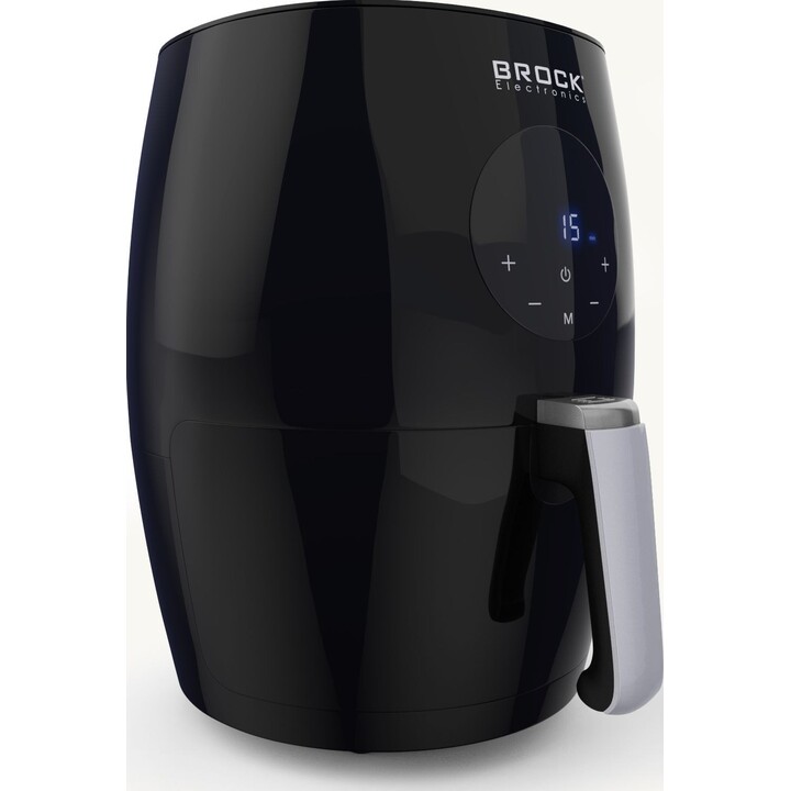 Freidora de aire Brock AFD 3502 BK de 3,5 L y 1200 W, color negro.