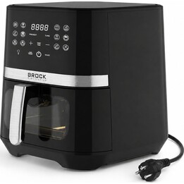 Friggitrice ad aria Brock DAF 6501 G, 6,5 litri, 1800 W, grigia