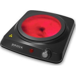 Piano cottura a induzione Brock HPI 3001 BK, 1200W, zona singola, nero