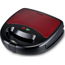 Tostadora de sándwiches Brock SSM 2001 RD de 750 W, roja