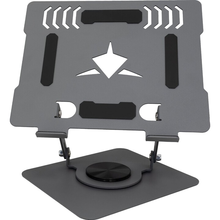 White Shark ICE ARROW GCP-5 laptop and tablet stand black