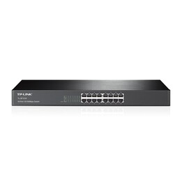 TP-LINK TL-SF1016 Fast Ethernet non gestito (10/100) Nero 1U