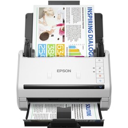 Scanner de documentos Epson WorkForce DS-530II B11B261401 (A4, 24 bits, 600 dpi, USB, duplex, scanner ultrassônico)