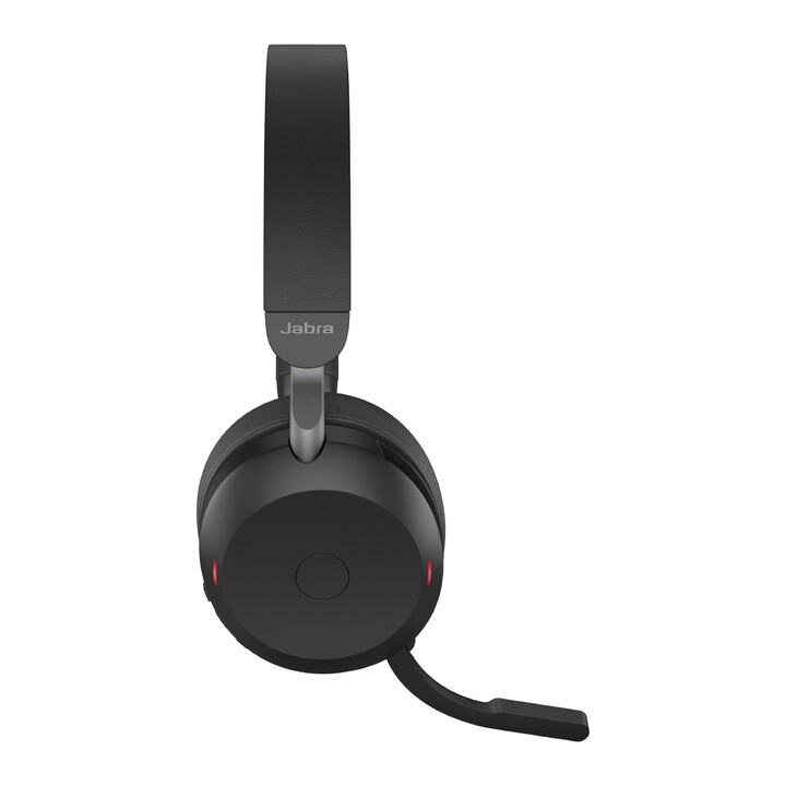 Fone de ouvido estéreo Jabra Evolve2 75 UC na orelha (Bluetooth, sem fio, ANC, USB-C)