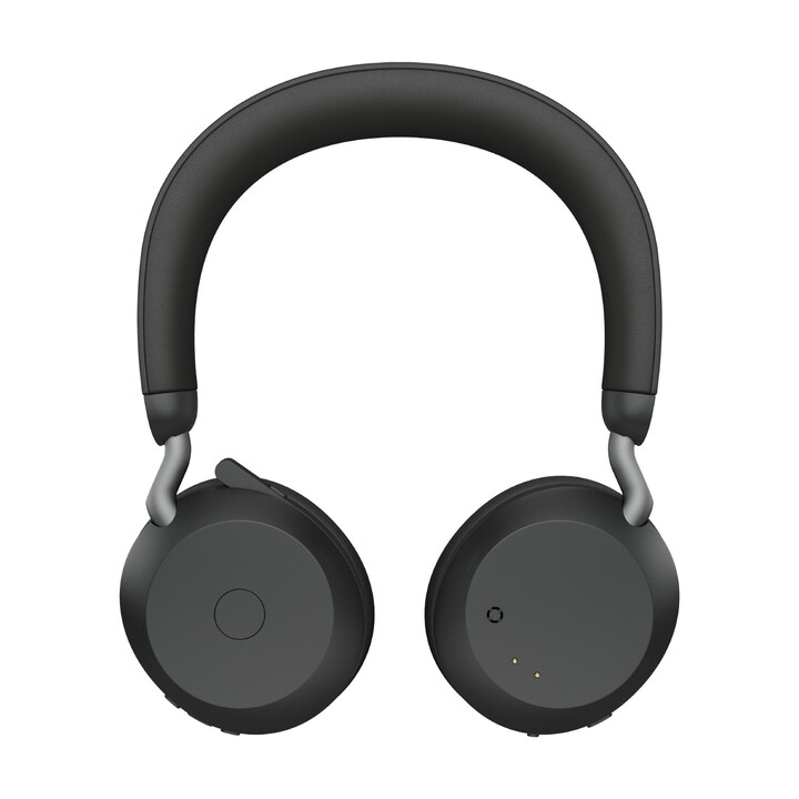 Fone de ouvido estéreo Jabra Evolve2 75 UC na orelha (Bluetooth, sem fio, ANC, USB-C)
