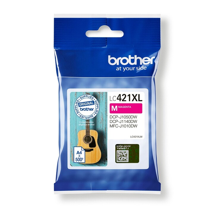Cartuccia per stampante originale Brother LC-421XLM magenta 500 pagine (LC421XLM)