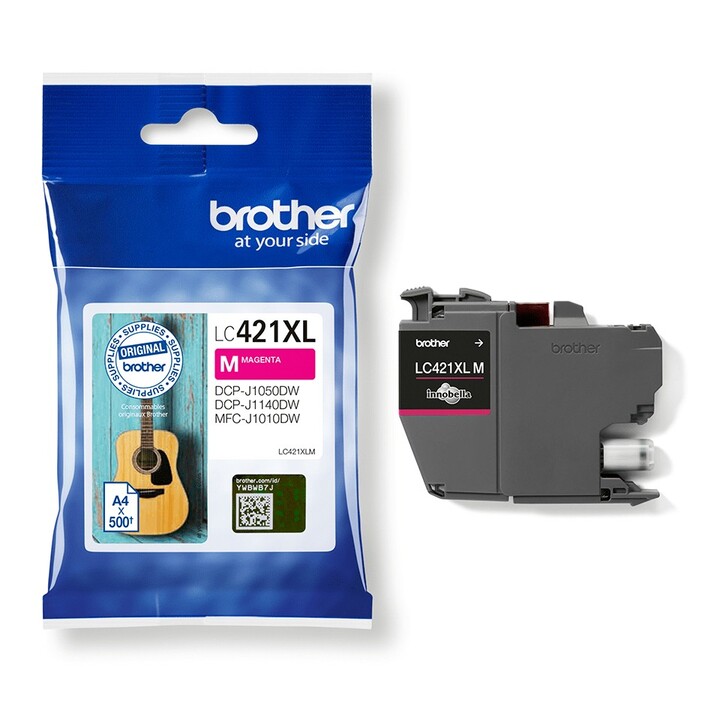Brother original LC-421XLM printer cartridge magenta 500 pages (LC421XLM)