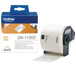 ETICHETTE Brother DK11202 62X100 MM SPEDIZIONE 300 UNI
