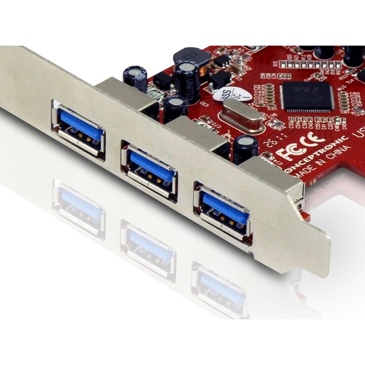 Placa PCI EXPRESS 4P USB 3.0 CONCEPTRONIC