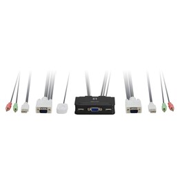 DATENSCHALTER Kvm 2 Usb-Ports Ebene Eins