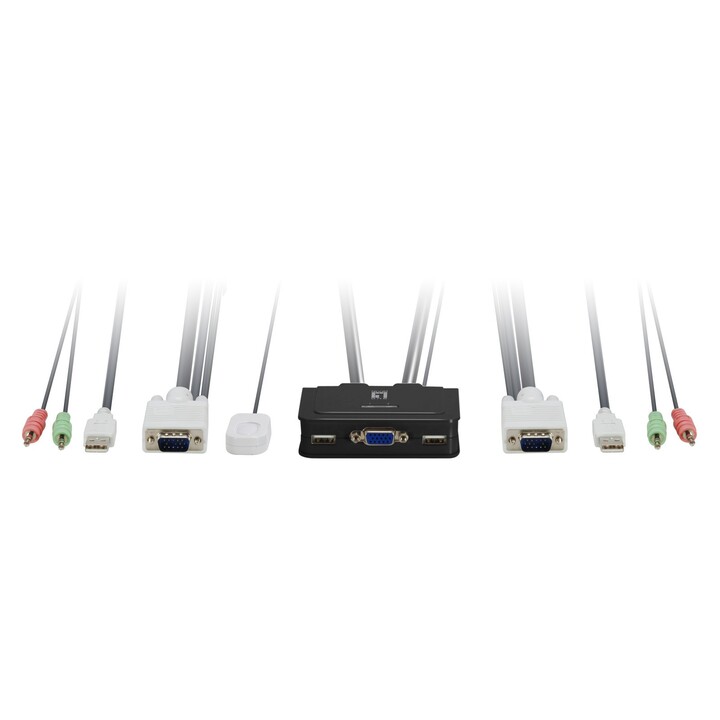 DATA Switch Kvm 2 Usb Ports Nível Um