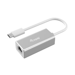 EQUIP 133454 Adaptador de rede USB-C para RJ45 Gigabit branco