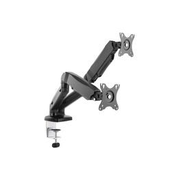 SUPPORT MONITEUR 2 BRAS INCLINABLES 13-27" VES