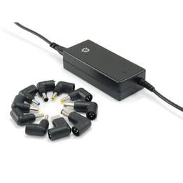 Alimentador CONCEPTRONIC PORTATIL 65W 15V Y 19V