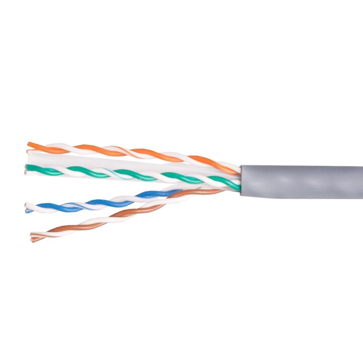 Cable Equip 305M Bobina Rj45 U-Utp Cat.6 Lszh Soli