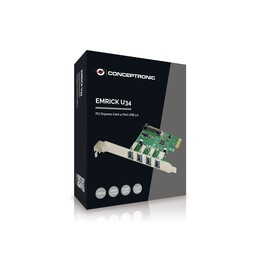 CARTE CONCEPTRONIQUE PCIEXPRESS 4 PORTS USB 3.0