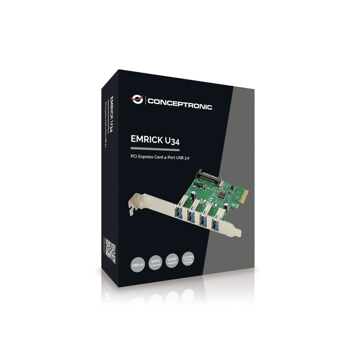 PCIEXPRESS CONCEPTRONIC-KARTE 4 USB 3.0-ANSCHLÜSSE