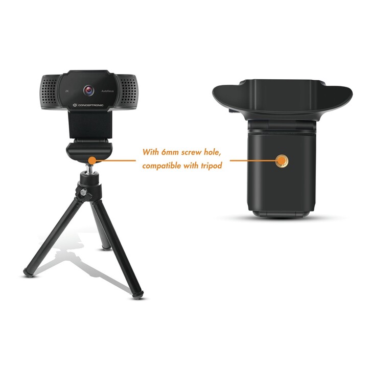 Webcam 2K Conceptronic Usb 5Mpix