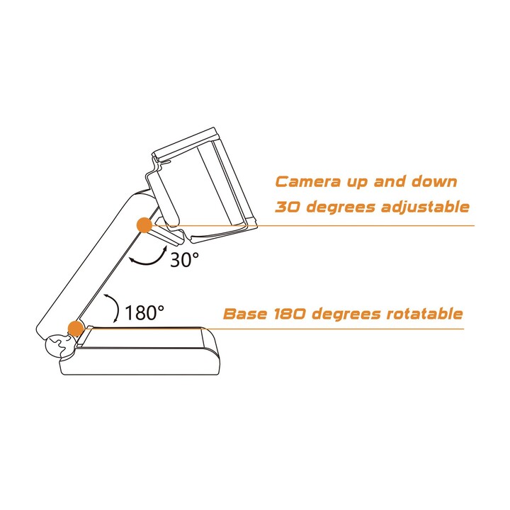 Webcam 2K Conceptronic Usb 5Mpix