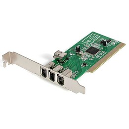 Controllore Pci 4P Startech Firewire 400 (3Ext + 1Int)