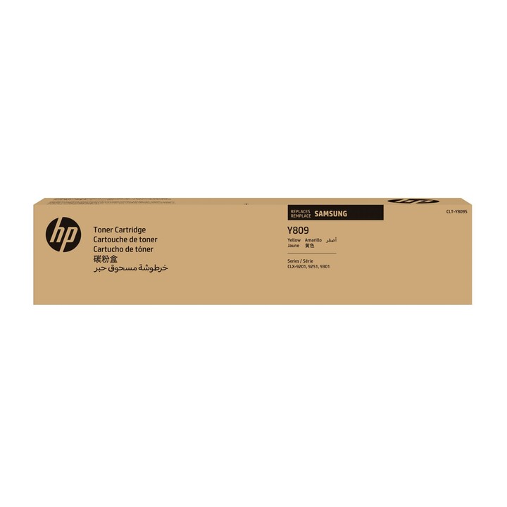 Toner HP Samsung 809S CLT-Y809S Yellow CLX-9201 CLX-9251 CLX-9301 15000 PAG