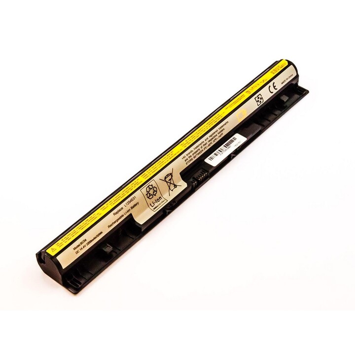 Microbatterie Portable Batterie 14.8V 2600Mah 4 Cellules Noir Pour Lenovo