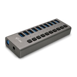 HUB USB 3.0D I-TEC 10 PORTE ON/OFF USB 3.0