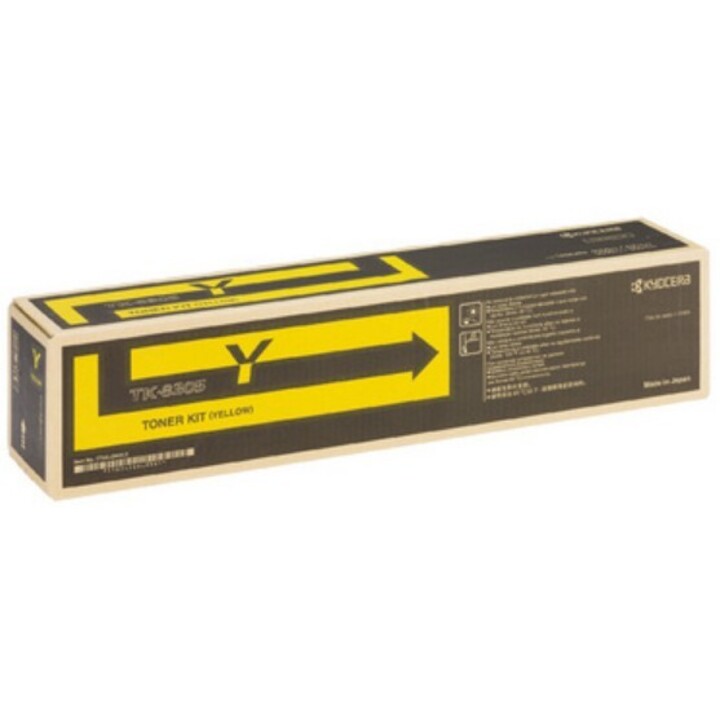 KYOCERA TK-8305Y cartucho de tóner 1 pieza(s) Original Amarillo