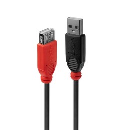 Lindy 42817 cabo USB USB 2.0 5 m USB A 0,48 Gbit/s Preto