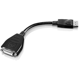 Lenovo 45J7915 cabo de monitor DisplayPort para DVI-D de ligação única, preto