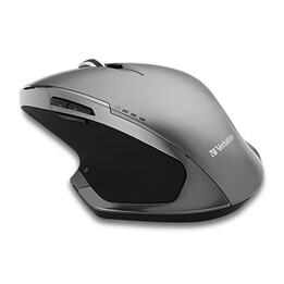 Verbatim VM49041 ratón inalámbrico 8 botones Blue LED negro