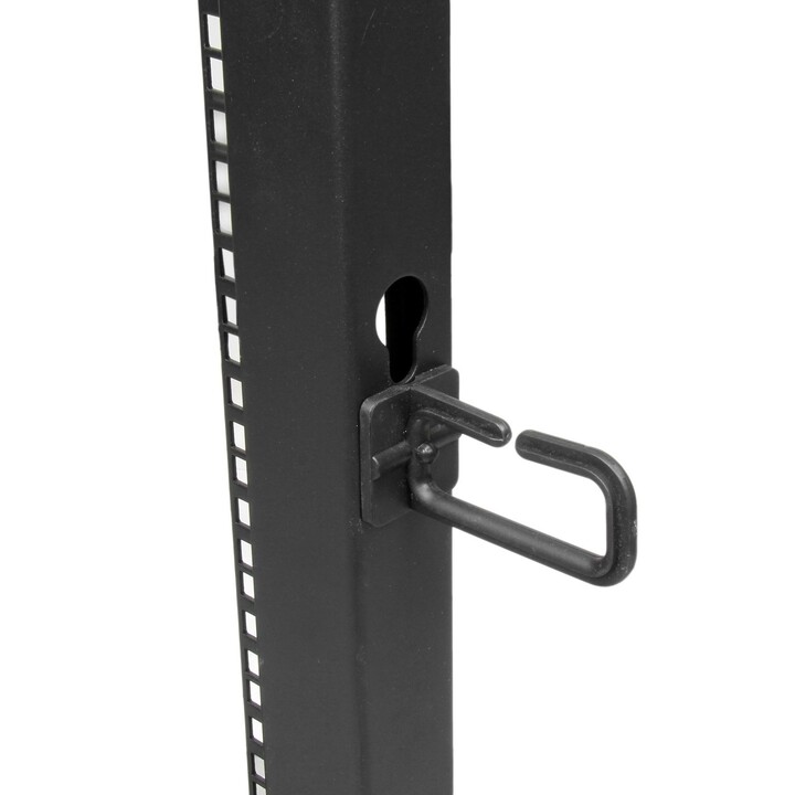 StarTech.com 4POSTRACK25U 25U 4-Post Open Frame Rack Black
