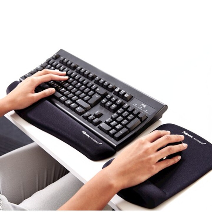 FELLOWES PlushTouch poggiapolsi nero