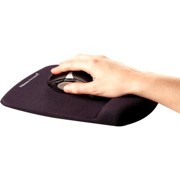 FELLOWES PlushTouch poggiapolsi nero