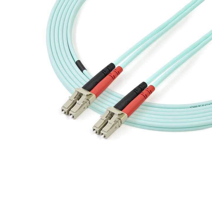 StarTech.com A50FBLCLC2 Cabo InfiniBand/Fibra Ótica 2 m LC Turquesa