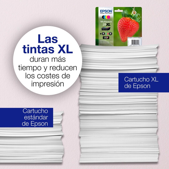 Epson Strawberry Singlepack Black 29 Claria Home Ink