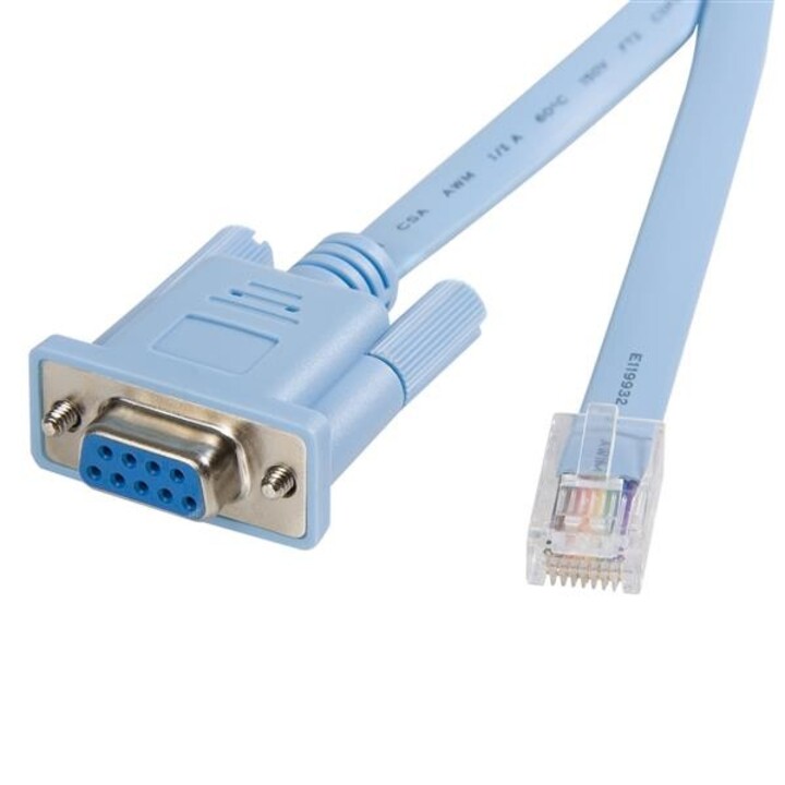 StarTech.com DB9CONCABL6 cavo console Cisco RJ45 a DB9 blu