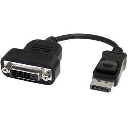 StarTech.com DisplayPort to DVI Adapter - Active DisplayPort to DVI-D Adapter/Video Converter 1080p - DP 1.2 to DVI Monitor Cabl