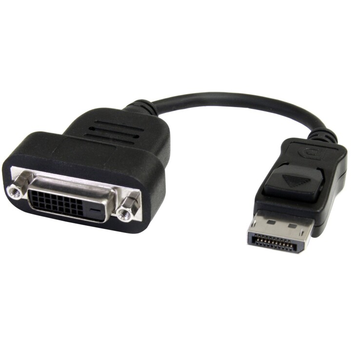 StarTech.com DisplayPort to DVI Adapter - Active DisplayPort to DVI-D Adapter/Video Converter 1080p - DP 1.2 to DVI Monitor