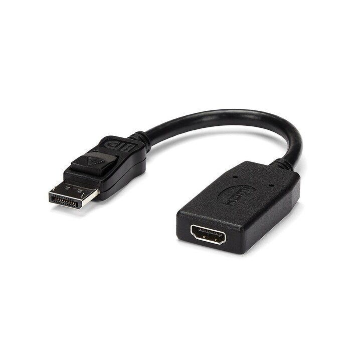 StarTech.com DP2HDMI DisplayPort to HDMI Adapter Black