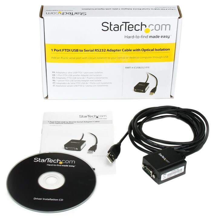 Cable 1 8m usb to serial ret com