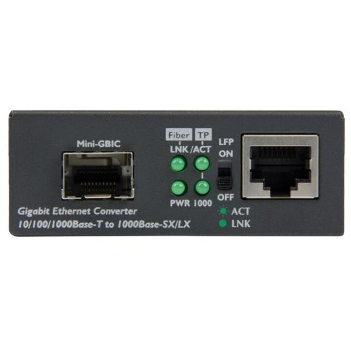 Startech MCM1110SFP convertitore di media Gigabit Ethernet con slot SFP aperto