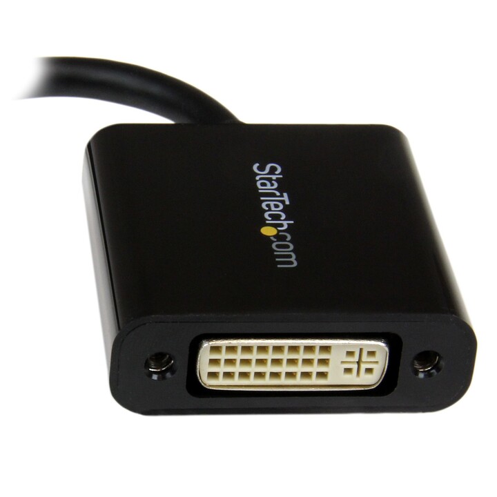 StarTech.com MDP2DVI3 passiver Mini-DisplayPort-zu-DVI-Adapter schwarz