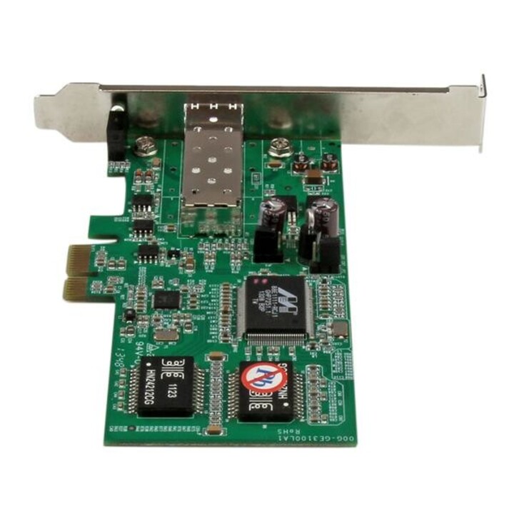 StarTech.com PCI Express Gigabit Ethernet Fiber Network Card w/ Open SFP - PCIe SFP Network Card Adapter NIC - TAA
