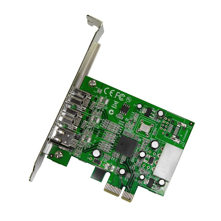 STARTECH.com PEX1394B3 scheda FireWire PCI Express a 3 porte, 2x 800 + 1x 400