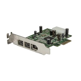 StarTech.com PEX1394B3LP carte FireWire PCIe low profile 3 ports